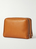 Brunello Cucinelli - Logo-Embossed Leather Wash Bag