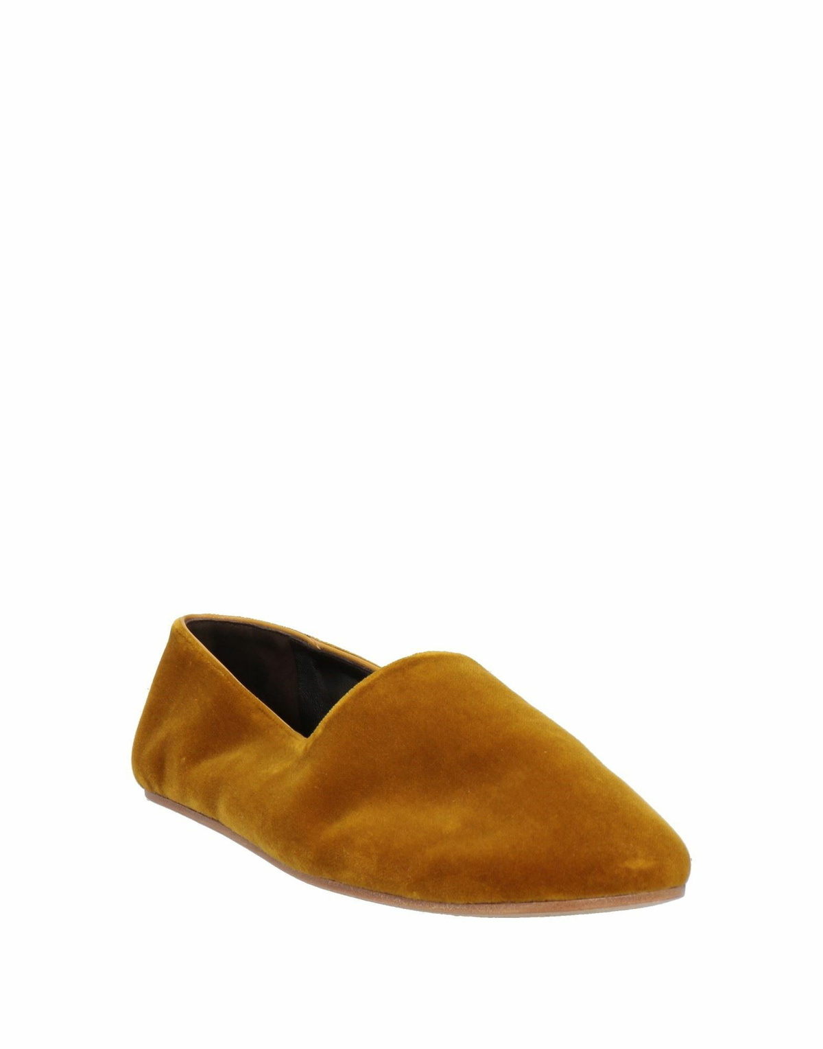 The Row Womens Loafers Mustard