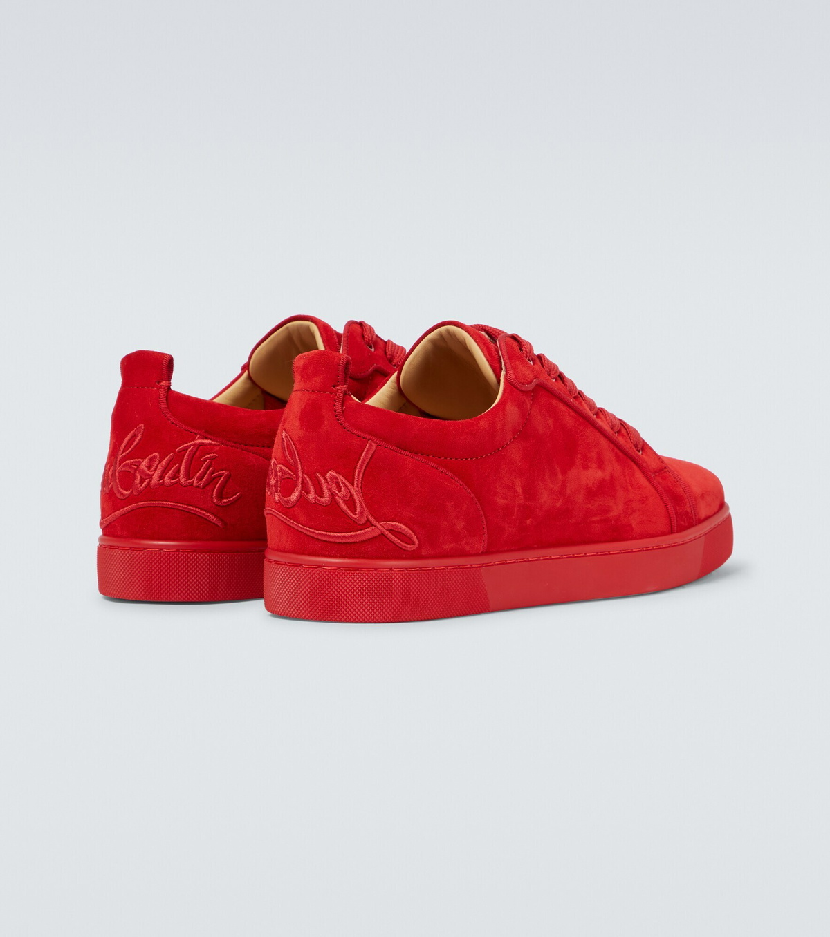 パンプス Christian Louboutin Sneaker Fun Louis Junior In Pelle Christian Louboutin Fun Louis Junior Leather Low-Top
