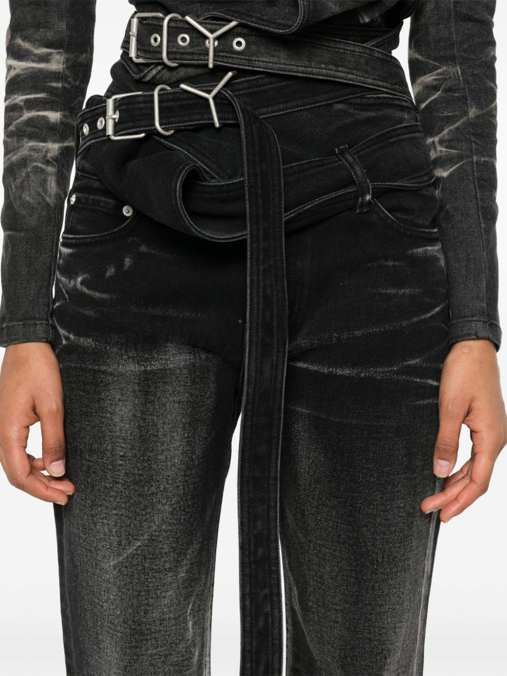 Y/Project Wrap Belt Jeans Y/Project