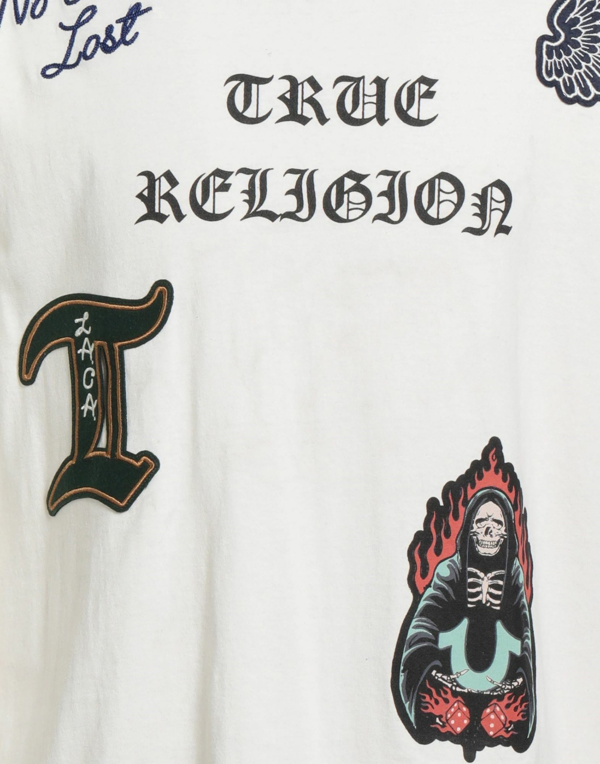 True Religion Mens T-shirt in White