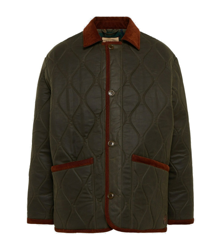 Photo: Gucci - Quilted cotton jacket