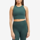 Girlfriend Collective Women's Dylan Bralet Top in Moss