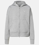 Adidas by Stella McCartney Scuba jersey zip-up hoodie