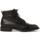 Edward Green - Connemara Suede Boots - Black