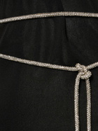 ALEXANDRE VAUTHIER - Viscose Knit Bodysuit W/embellished Belt