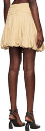 Renaissance Renaissance Beige Qajar-J Miniskirt