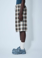 Acne Studios Check Shorts
