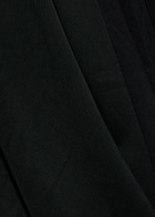 Vince Panelled Straight-leg Satin Trousers Black