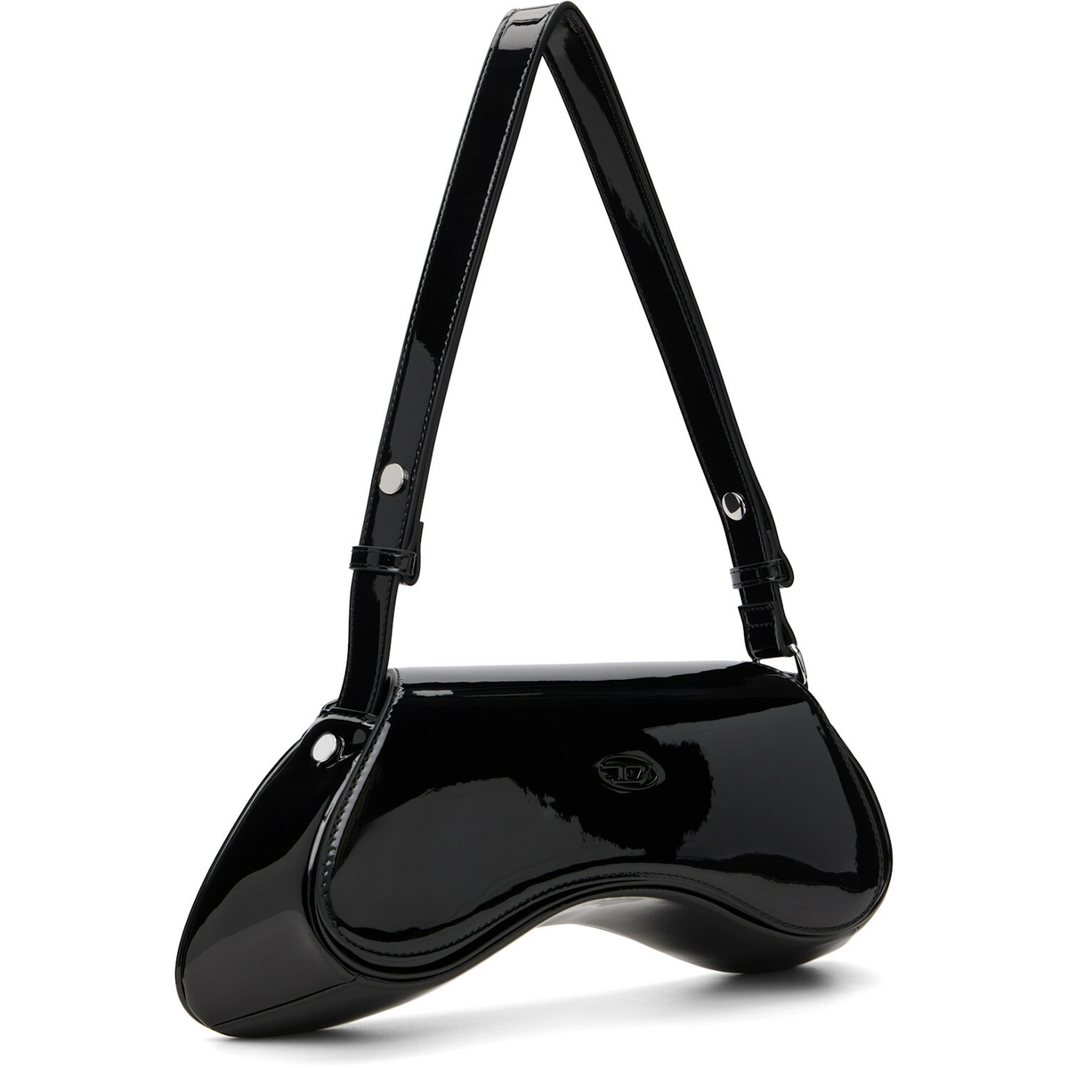 Diesel Black Play Crossbody Bag