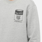 Stan Ray Men's Tools of the Trade Crew Sweat in Grey Heather