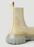 Beatle Bozo Tractor Boots in Cream