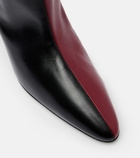 Herbert Levine Two Faced leather knee-high boots