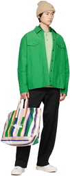 Maison Kitsuné Green Padded Jacket