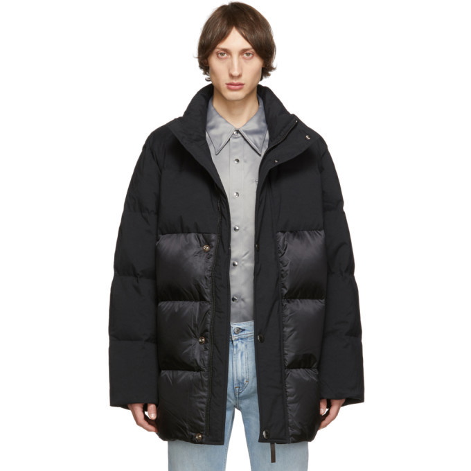 Photo: Acne Studios Black Down Contrast Jacket