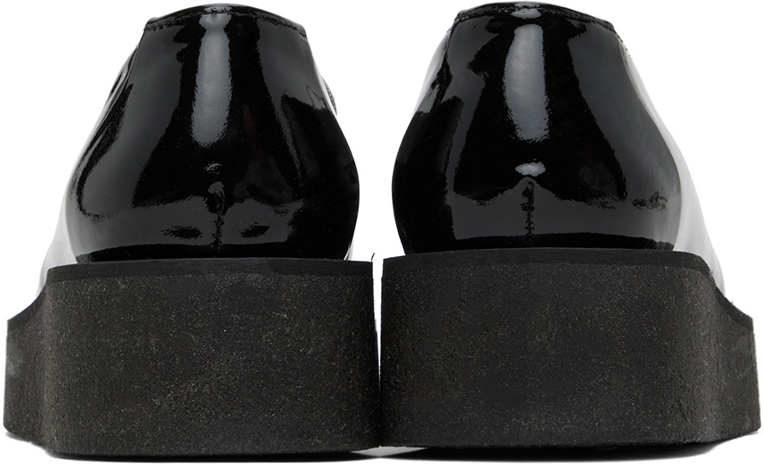 Ernest W. Baker Black & White Creeper Loafers
