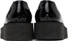 Ernest W. Baker Black & White Creeper Loafers