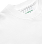 Casablanca - Logo-Print Cotton-Jersey T-Shirt - White