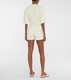Joseph - Silk-blend toweling shorts
