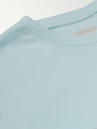 Givenchy - Slim-Fit Logo-Appliquéd Cotton-Jersey T-Shirt - Blue