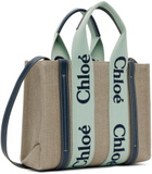 Chloé Beige Small Woody Tote