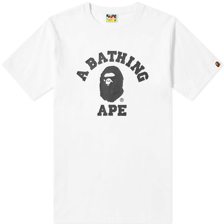 Photo: A Bathing Ape Bicolour College Tee