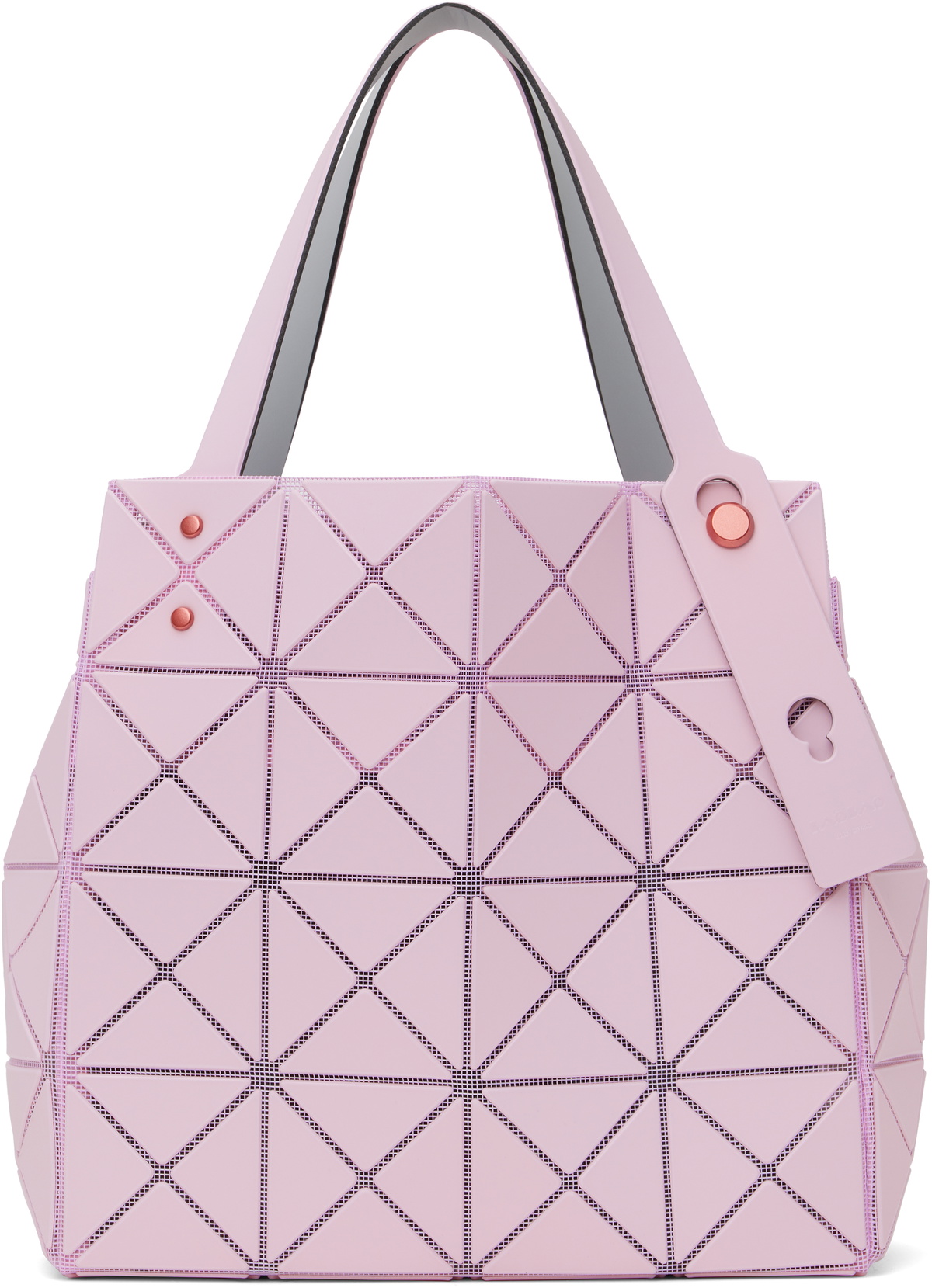 BAO BAO ISSEY MIYAKE Pink Loop Metallic Bag Bao Bao Issey Miyake BAO BAO ISSEY MIYAKE Pink Loop Metallic Bag Bao Bao Issey Miyake