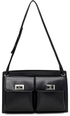 BY FAR Black Billy Tote Bag