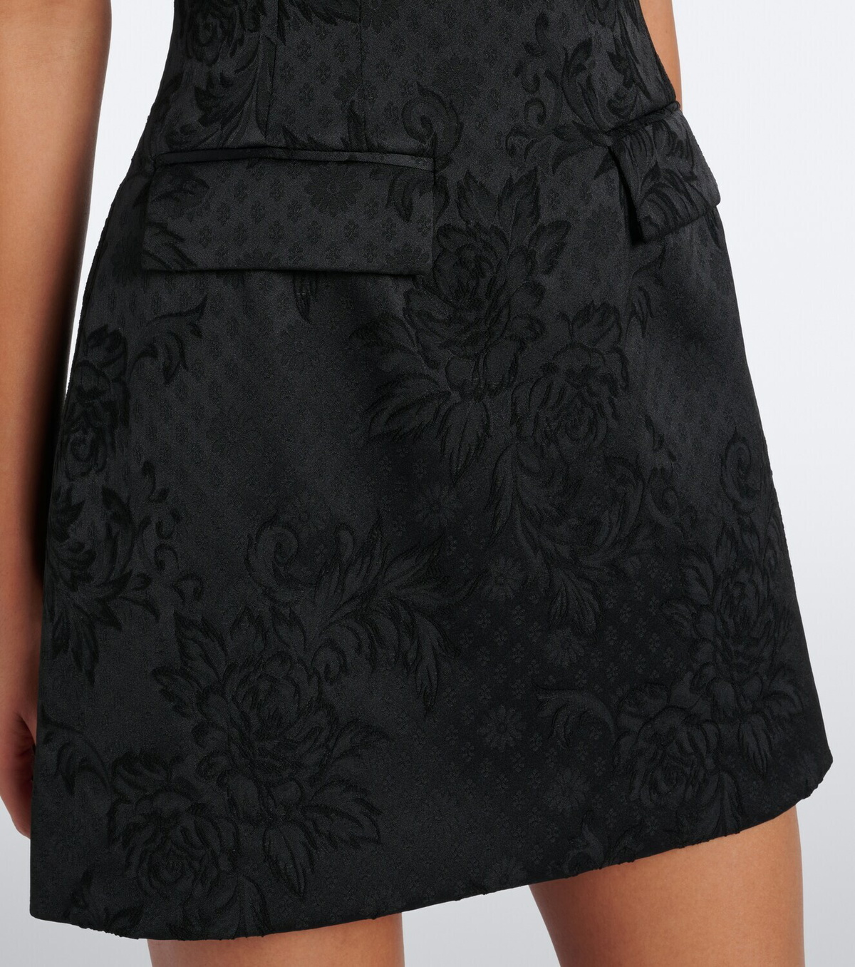 Veronica Beard Haworth floral jacquard minidress