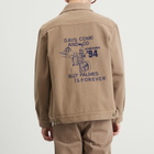 Palmes Men's Forever Zip Jacket in Fossil