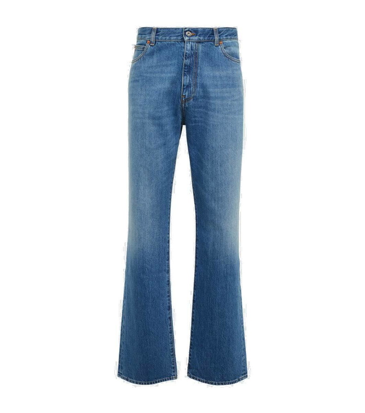 Photo: Valentino Archival print mid-rise jeans