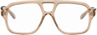 LOEWE Brown Slim Optical Glasses