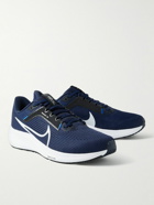 Nike Running - Air Zoom Pegasus 40 Rubber-Trimmed Mesh Running Sneakers - Blue