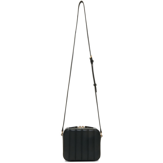 SAINT LAURENT Vicky White Camera Crossbody Bag