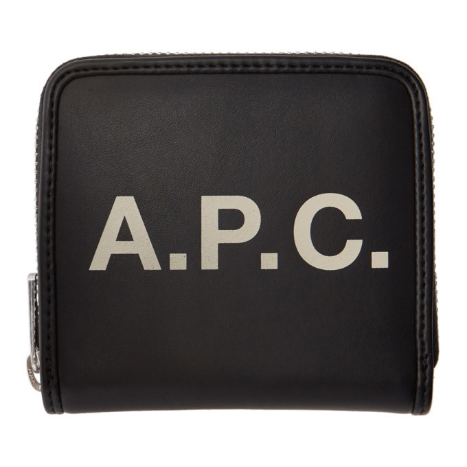 Photo: A.P.C. Black Morgan Compact Wallet