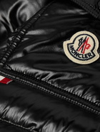 Moncler - Maljasset Slim-Fit Quilted Lacquered-Nylon Hooded Down Jacket - Black