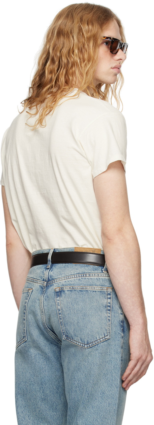 Re/Done White 'Club Mel' Tubular T-shirt