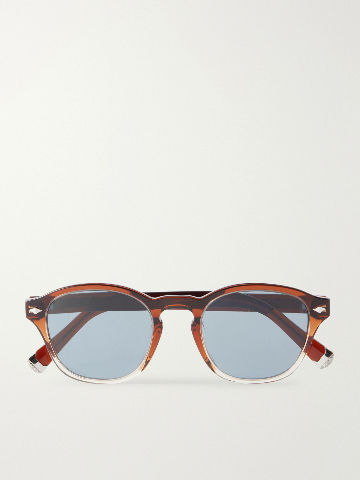Brunello Cucinelli - Round-Frame Acetate Sunglasses