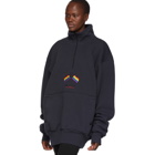 Balenciaga Black Chimney Zip-Up Sweater
