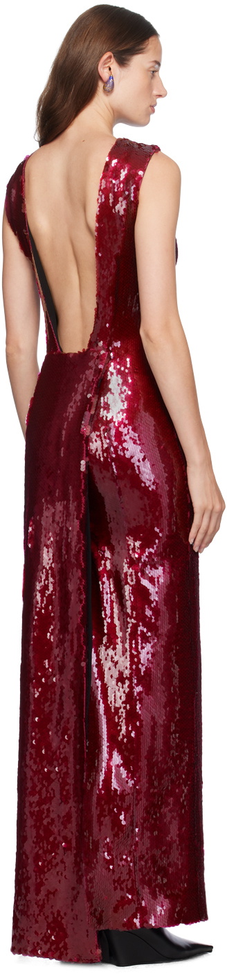16Arlington Burgundy Simm Gown Maxi Dress