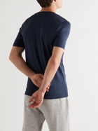 ORGANIC BASICS - Slim-Fit Stretch TENCEL Lyocell T-Shirt - Blue