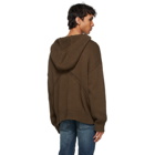 Rhude Brown Laze Hoodie