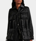Noir Kei Ninomiya Reversible trench coat