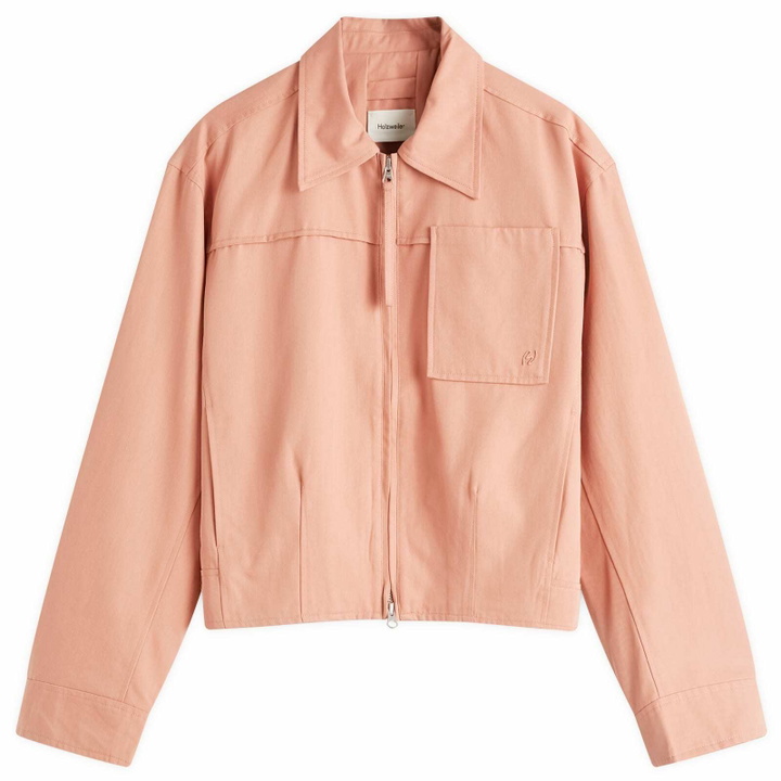 Photo: Holzweiler Women's Oak Short Jacket in Light Red