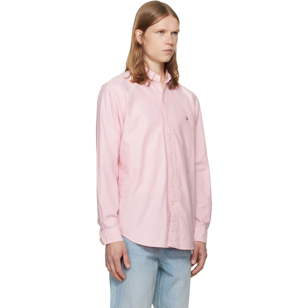 Polo Ralph Lauren Pink 'The Iconic Oxford' Shirt
