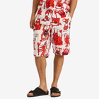 Endless Joy Men's Devil Shorts in White