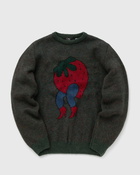 By Parra Stupid Strawberry Knitted Pullover Green - Mens - Pullovers