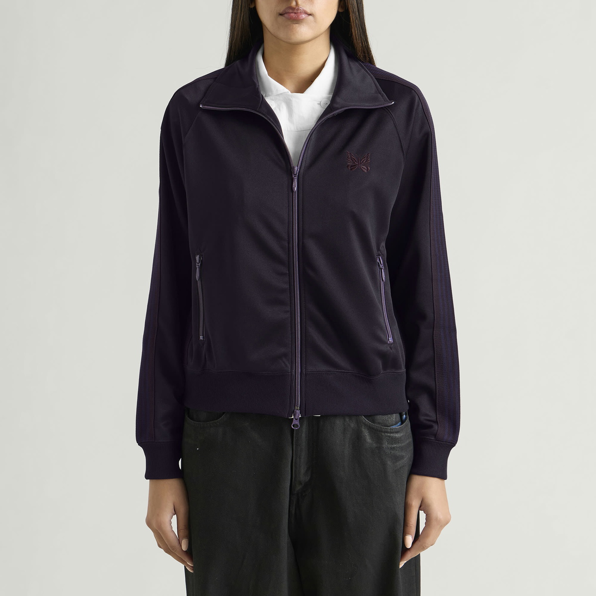 Needles Women's Track Jacket in Purple
