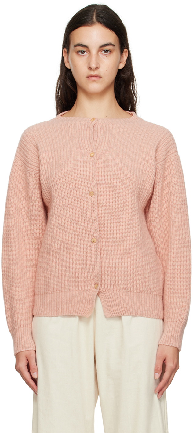 Baserange Pink Mea Cardigan Baserange