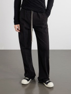 Rick Owens - Ramones Full-Grain Leather and Rubber Sneakers - Black
